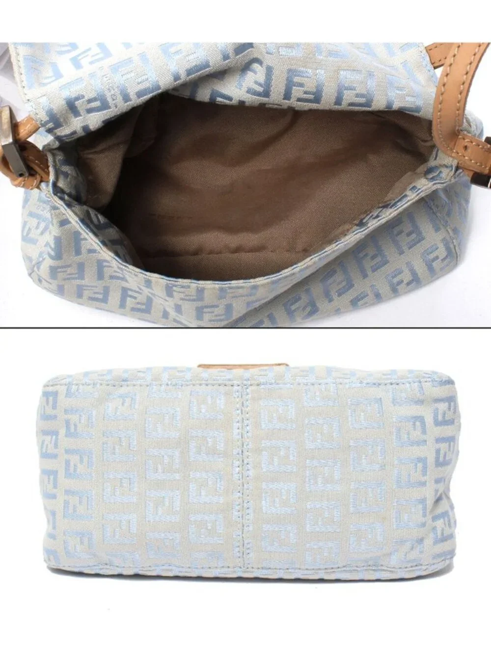 ★SOLD★ Fendi Shoulder Bag Mini Mamma Bucket Zucchino - Picture 3 of 10